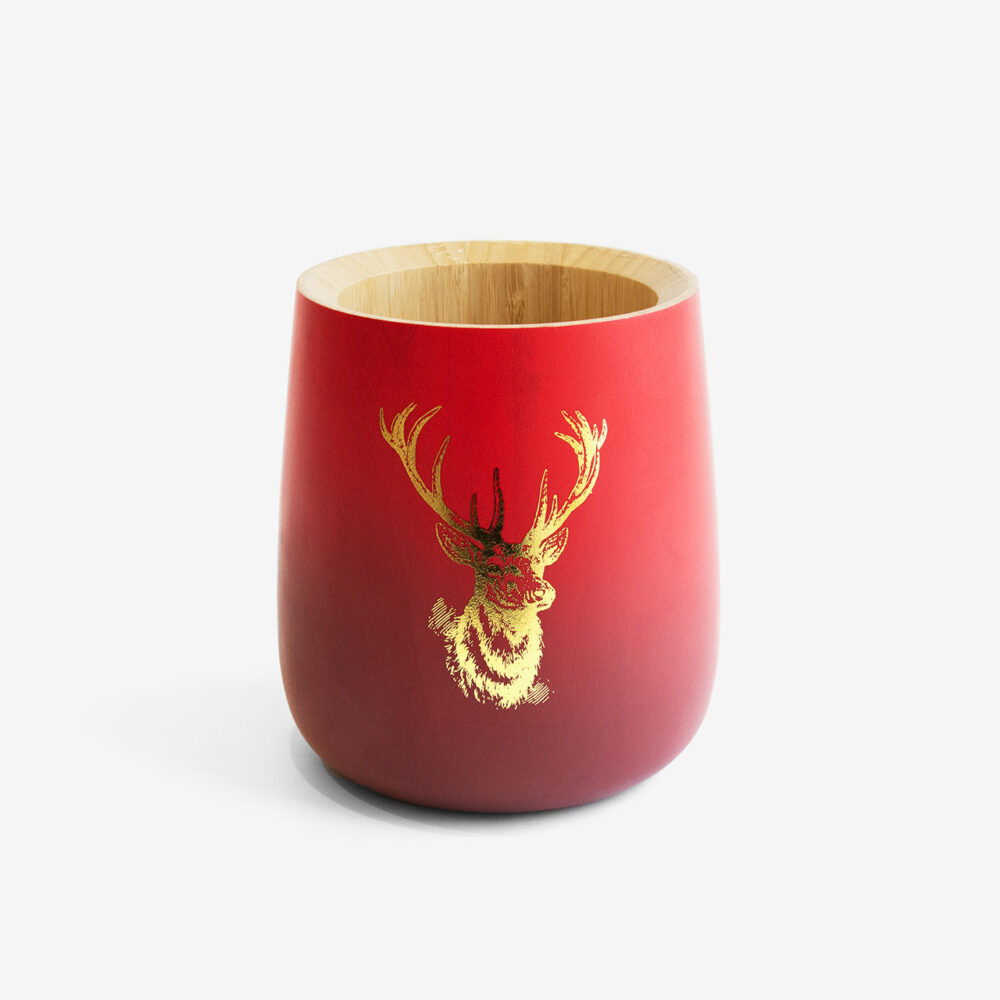 curve shape utensil holder