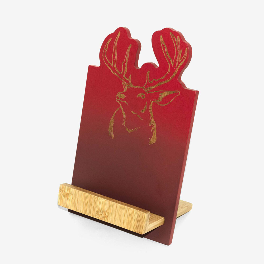 bamboo cook book stand