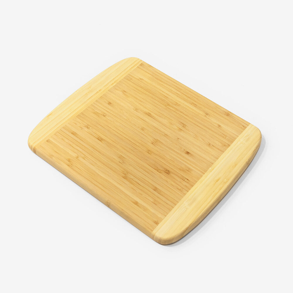 two tone thin grain bamboo cutting board