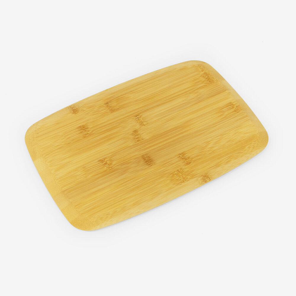 curve edge bamboo cutting board