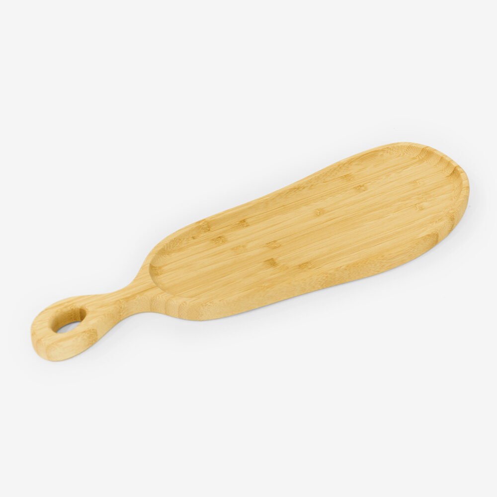 small bamboo serving tray