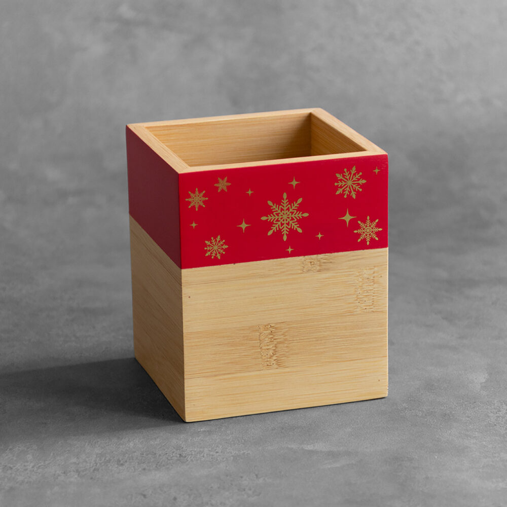 bamboo utensil holder