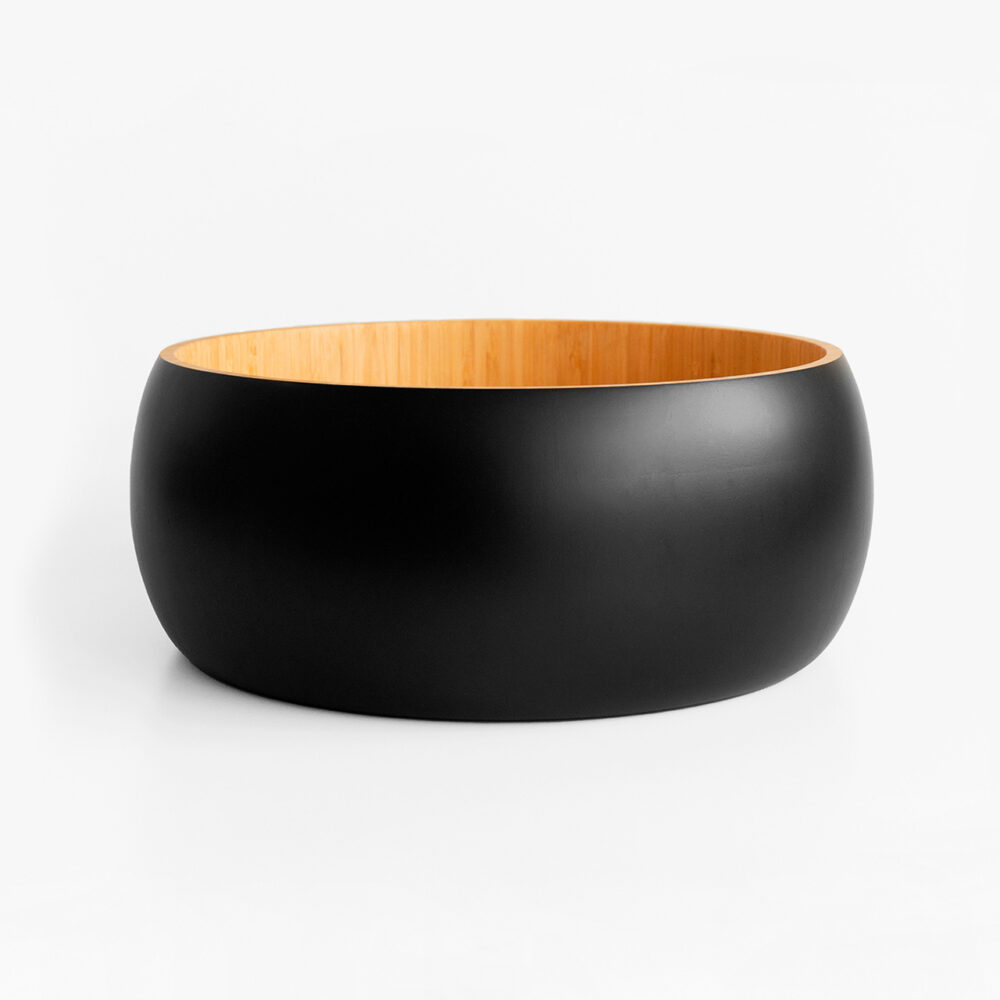 Large round salad bowl