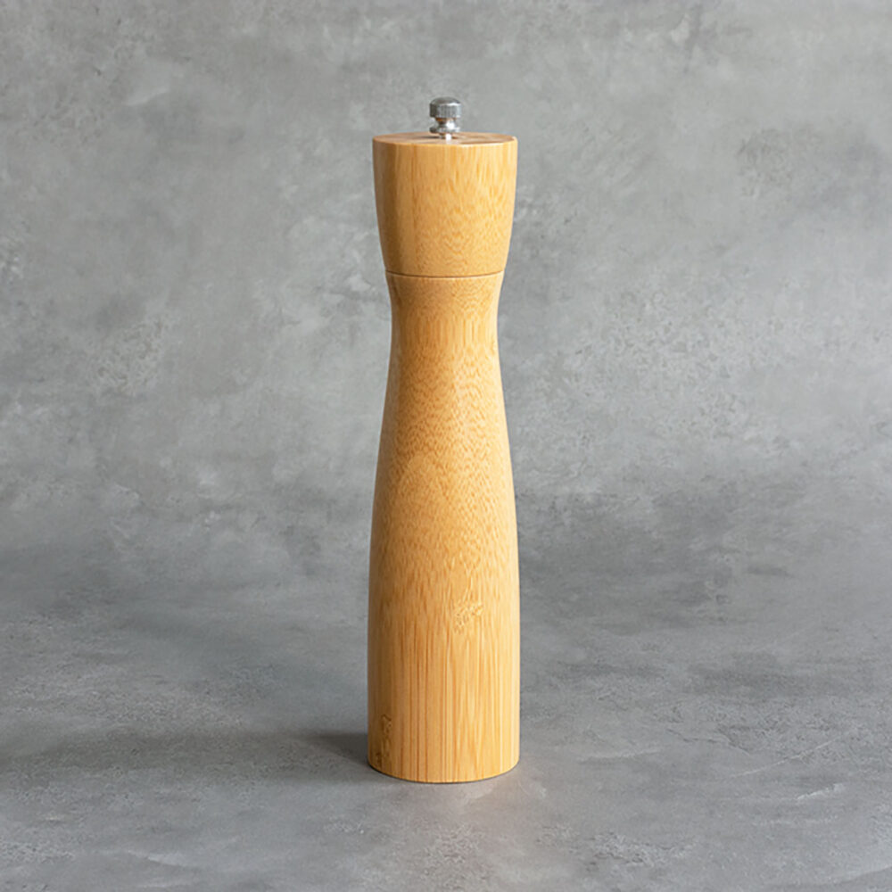 curve shape bamboo grinder