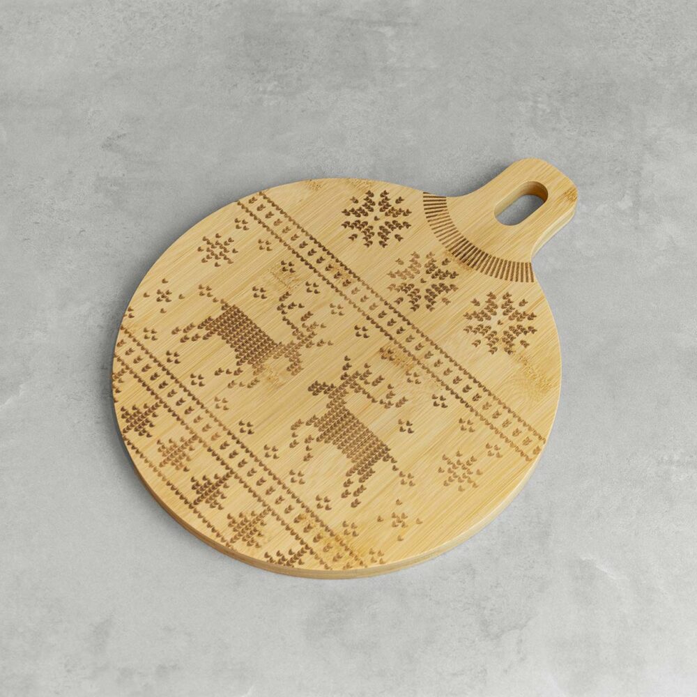 sweater pattern cutting board 2