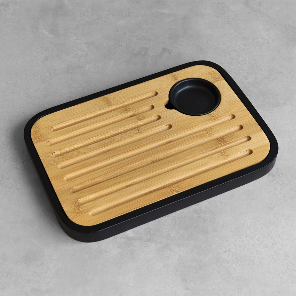 Bamboo bread board set