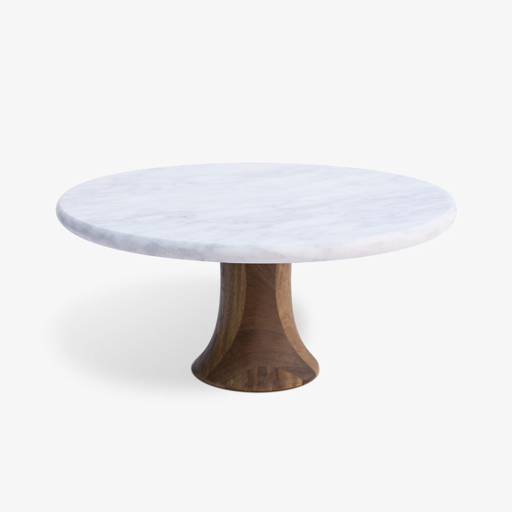 marble cake stand