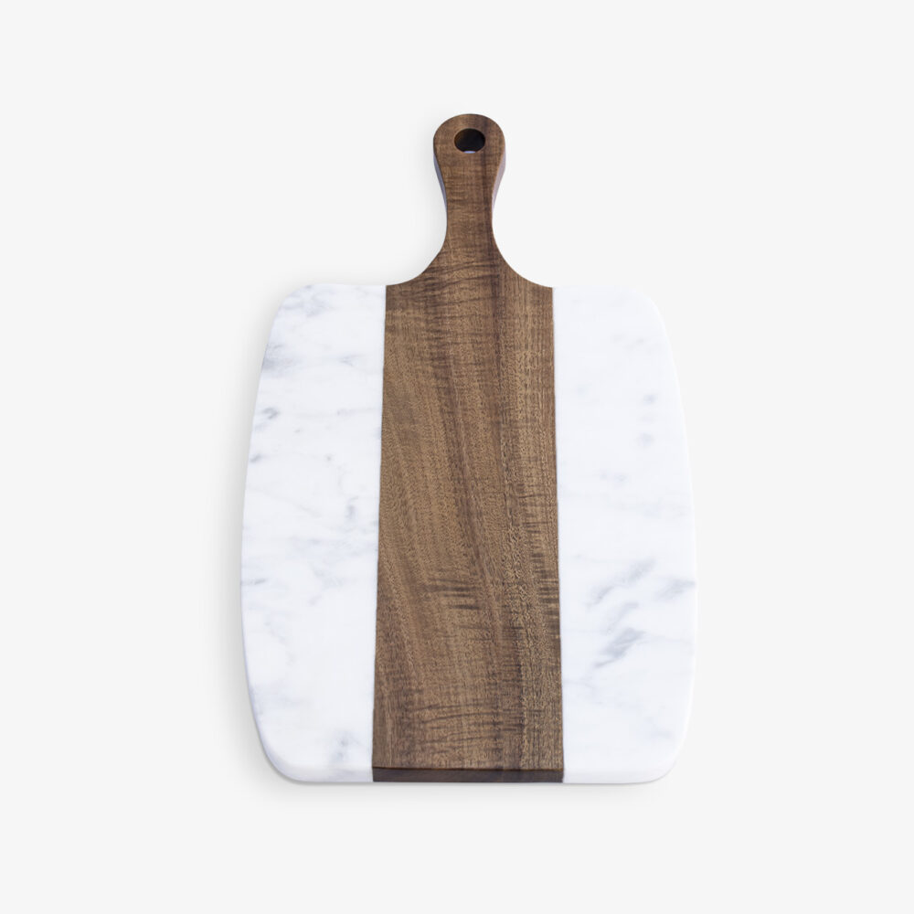 marble paddle cutting board